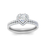 Load image into Gallery viewer, heart-shaped-diamond-halo-wedding-ring-set-in-white-gold-FD8523HT-NL-WG
