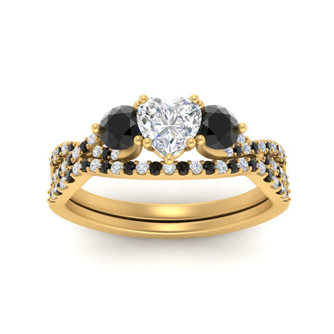 heart-shaped-diamond-twisted-floral-prong-black-diamond-wedding-set-yellow-gold-FD10257HTGBLACK-ANGLE5-NL-YG?v=1756359990