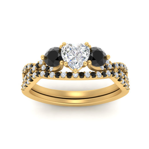 heart-shaped-diamond-twisted-floral-prong-black-diamond-wedding-set-yellow-gold-FD10257HTGBLACK-ANGLE5-NL-YG?v=1756359990