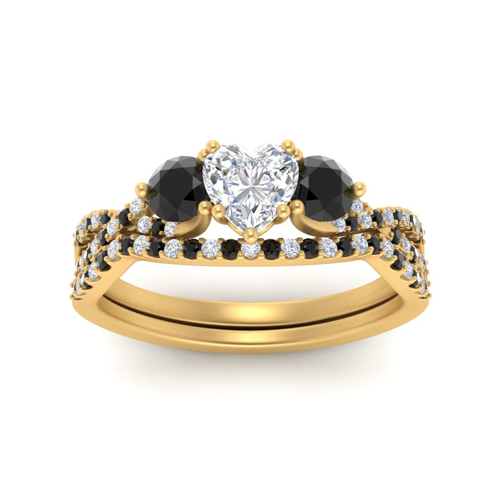 heart-shaped-diamond-twisted-floral-prong-black-diamond-wedding-set-yellow-gold-FD10257HTGBLACK-ANGLE5-NL-YG_a938fda8-b538-4350-8c63-3339e7587472?v=1756360128