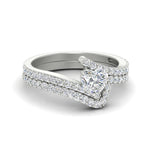 Load image into Gallery viewer, heart-shaped-diamond-wedding-ring-set-in-FDENS3007HT-NL-WG
