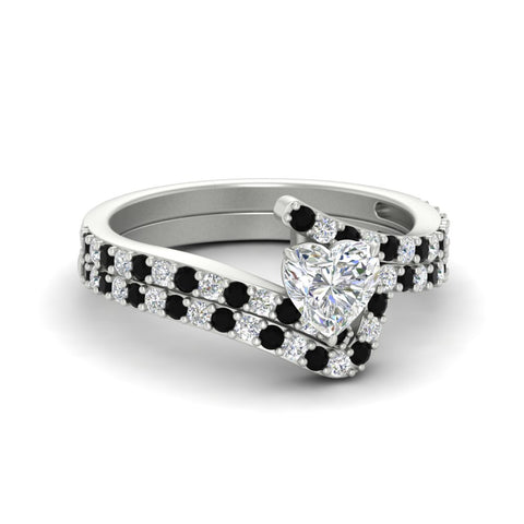 heart-shaped-diamond-wedding-ring-set-with-black-diamond-in-FDENS3007HTGBLACK-NL-WG