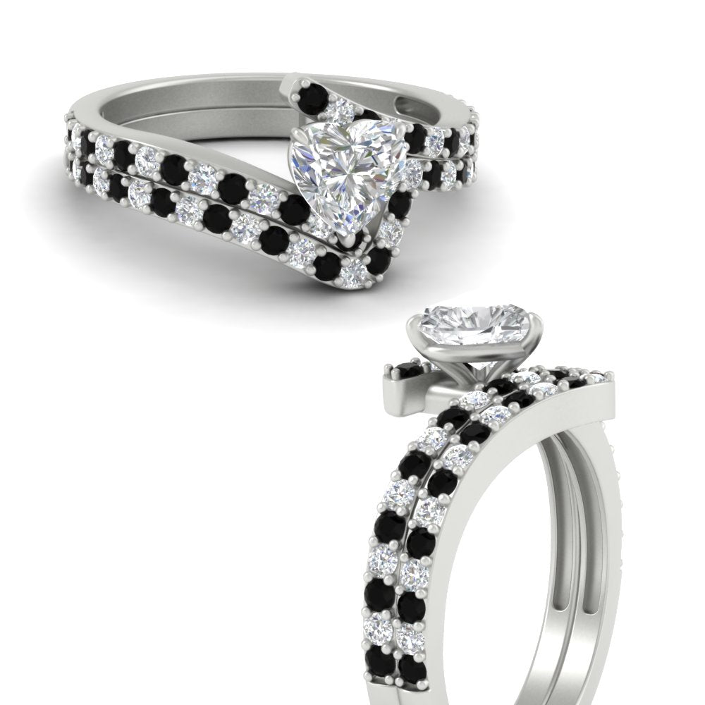 heart-shaped-diamond-wedding-ring-set-with-black-diamond-in-FDENS3007HTGBLACK-NL-WG