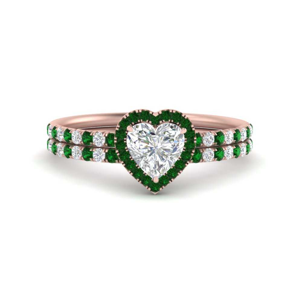 heart-shaped-emerald-halo-wedding-ring-set-in-rose-gold-FD8523HTGEMGR-NL-RG