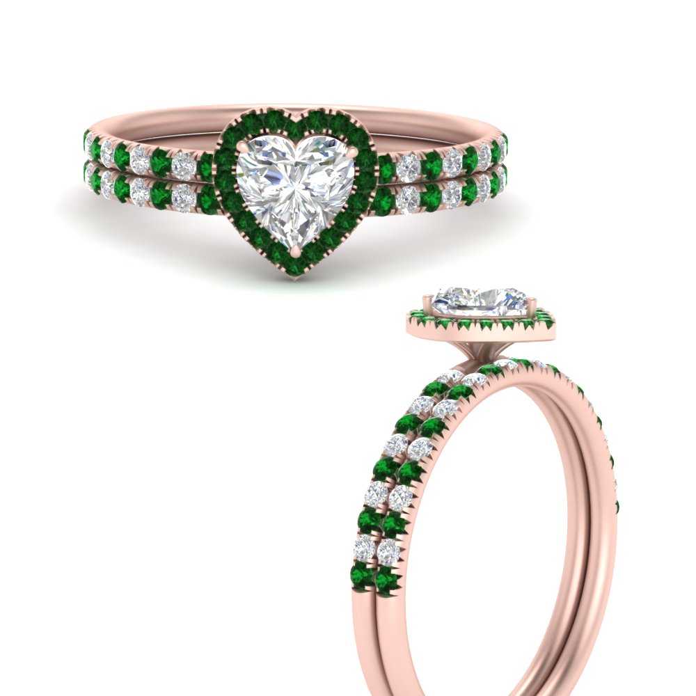 heart-shaped-emerald-halo-wedding-ring-set-in-rose-gold-FD8523HTGEMGR-NL-RG