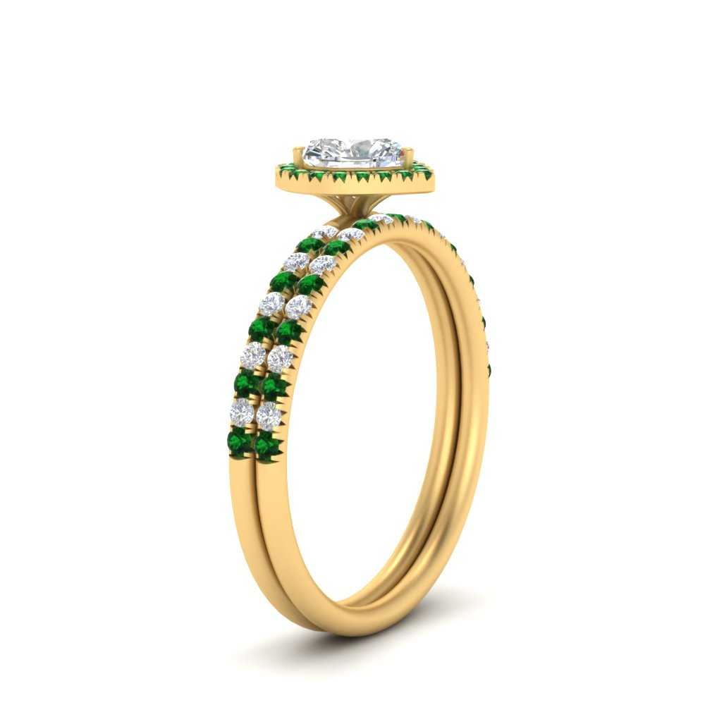 heart-shaped-emerald-halo-wedding-ring-set-in-yellow-gold-FD8523HTGEMGR-NL-YG
