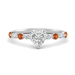 Load image into Gallery viewer, heart-shaped-floating-marquise-accent-orange-sapphire-engagement-ring-in-white-gold-FDEWB9398HTRGSAOR-NL-WG?v=1756366355
