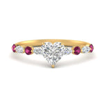 Load image into Gallery viewer, heart-shaped-floating-marquise-accent-pink-sapphire-engagement-ring-in-yellow-gold-FDEWB9398HTRGSADRPI-NL-YG?v=1756366355