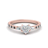 Load image into Gallery viewer, Delicate Antique Pave Heart Engagement Ring