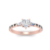 Load image into Gallery viewer, Delicate Antique Pave Heart Engagement Ring