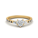 Load image into Gallery viewer, Delicate Antique Pave Heart Engagement Ring
