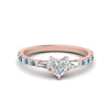 Load image into Gallery viewer, Delicate Antique Pave Heart Engagement Ring