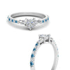 Load image into Gallery viewer, Delicate Antique Pave Heart Engagement Ring