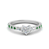Load image into Gallery viewer, Delicate Antique Pave Heart Engagement Ring