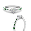 Load image into Gallery viewer, Delicate Antique Pave Heart Engagement Ring