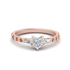 Load image into Gallery viewer, Delicate Antique Pave Heart Engagement Ring
