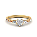 Load image into Gallery viewer, Delicate Antique Pave Heart Engagement Ring
