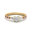 Load image into Gallery viewer, Delicate Antique Pave Heart Engagement Ring
