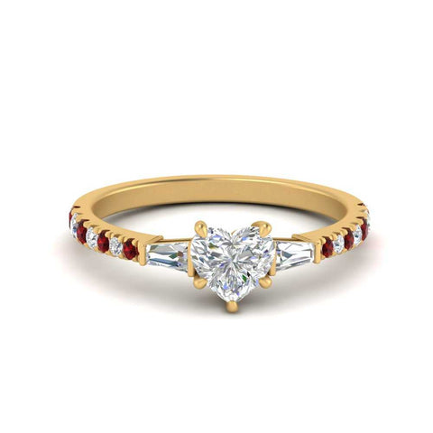 Delicate Antique Pave Heart Shaped Diamond Ring