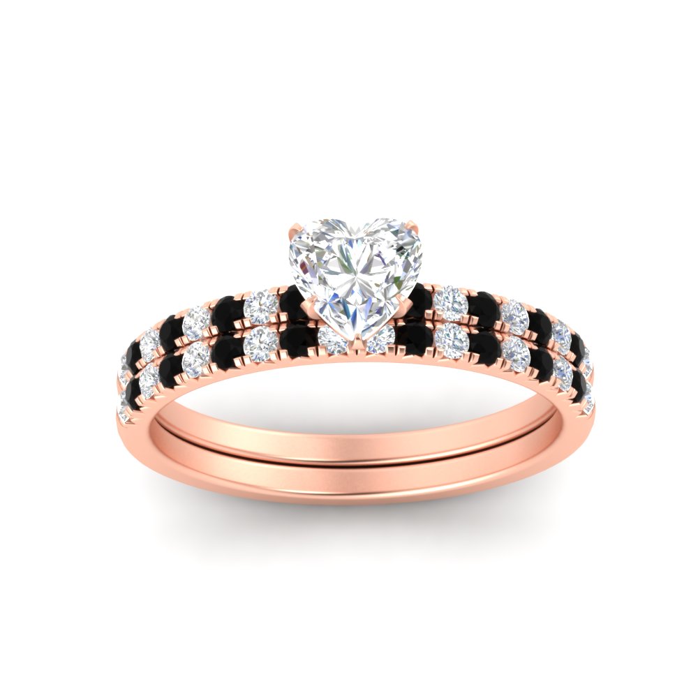 heart-shaped-french-pave-black-diamond-wedding-ring-set-in-rose-gold-FD11408HTGBLACKANGLE5-NL-RG?v=1763104263
