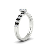 Load image into Gallery viewer, heart-shaped-french-pave-black-diamond-wedding-ring-set-in-white-gold-FD11408HTGBLACKANGLE2-NL-WG_5cd9f140-4f62-4594-9b72-88a677dbbf04?v=1763104428
