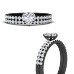 Load image into Gallery viewer, heart-shaped-french-pave-diamond-wedding-ring-set-in-black-gold-FD11408HTANGLE3-NL-BG_e7fe4d72-bb45-44a8-9d40-1a7e04420e76?v=1763104428
