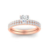 Load image into Gallery viewer, heart-shaped-french-pave-diamond-wedding-ring-set-in-rose-gold-FD11408HTANGLE5-NL-RG_a4759f7a-4de0-4e70-8314-4c23c21417da?v=1763104428