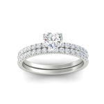 Load image into Gallery viewer, heart-shaped-french-pave-diamond-wedding-ring-set-in-white-gold-FD11408HTANGLE5-NL-WG?v=1763104262