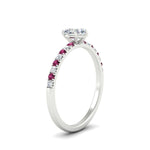 Load image into Gallery viewer, heart-shaped-french-pave-pink-sapphire-engagement-ring-in-white-gold-FD11408HTRGSADRPIANGLE2-NL-WG_4811b140-2572-40e2-b9df-03608a08164a?v=1762849850
