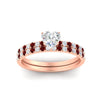 Load image into Gallery viewer, heart-shaped-french-pave-ruby-wedding-ring-set-in-rose-gold-FD11408HTGRUDRANGLE5-NL-RG_cf6025f4-541f-4efd-b78d-588a3423529d?v=1763104428