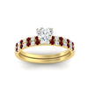 Load image into Gallery viewer, heart-shaped-french-pave-ruby-wedding-ring-set-in-yellow-gold-FD11408HTGRUDRANGLE5-NL-YG_59ed9790-ea62-4bdd-ac5d-022f70d584d8?v=1763104428