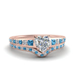 Load image into Gallery viewer, heart-shaped-graduated-channel-diamond-wedding-set-with-blue-topaz-in-FD122866HTGICBLTO-NL-RG
