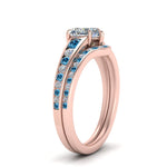 Load image into Gallery viewer, heart-shaped-graduated-channel-diamond-wedding-set-with-blue-topaz-in-FD122866HTGICBLTO-NL-RG
