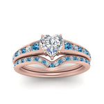 Load image into Gallery viewer, heart-shaped-graduated-channel-diamond-wedding-set-with-blue-topaz-in-FD122866HTGICBLTO-NL-RG
