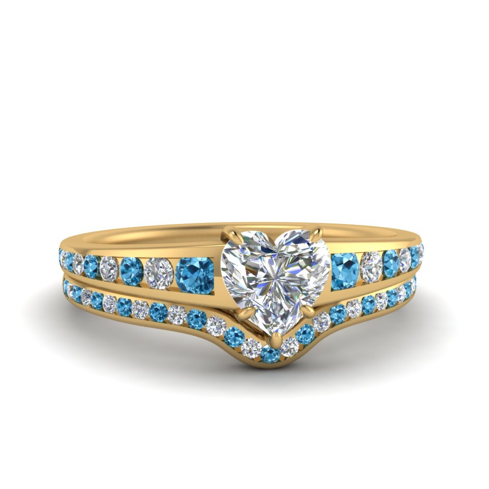 heart-shaped-graduated-channel-diamond-wedding-set-with-blue-topaz-in-FD122866HTGICBLTO-NL-YG