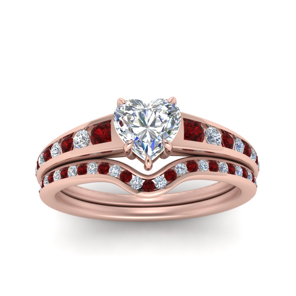 heart-shaped-graduated-channel-diamond-wedding-set-with-ruby-in-FD122866HTGRUDR-NL-RG