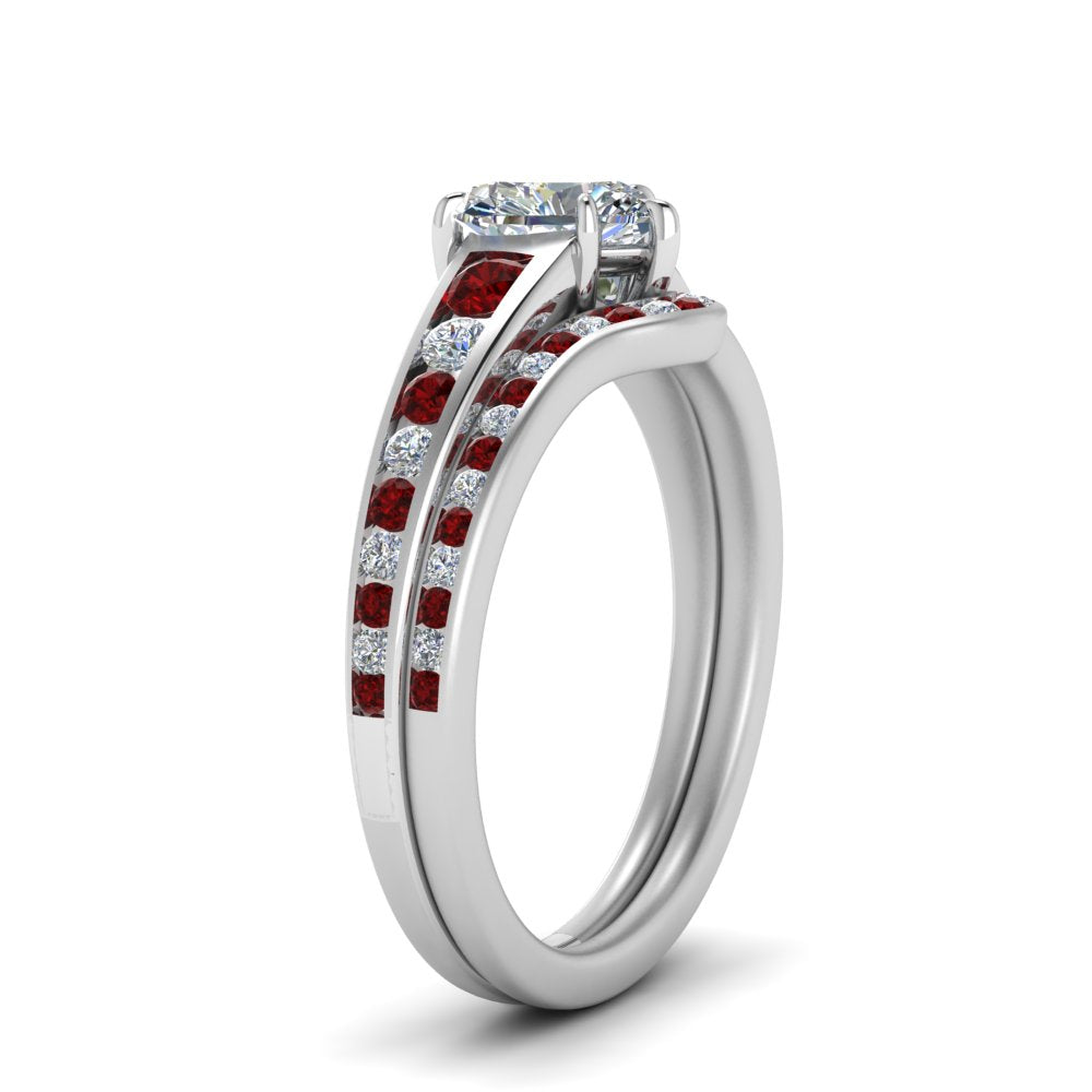 heart-shaped-graduated-channel-diamond-wedding-set-with-ruby-in-FD122866HTGRUDR-NL-WG