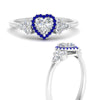 Load image into Gallery viewer, heart-shaped-halo-cluster-accent-sapphire-engagement-ring-in-white-gold-FD10512HTRGSABLANGLE3-NL-WG_20a0681d-ad3b-416b-8921-2f2c9aa93fcf.jpg?v=1770117356
