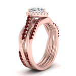 Load image into Gallery viewer, heart-shaped-halo-ruby-infinity-bridal-set-in-rose-gold-FD9212HTGRUDR-NL-RG-B2.jpg
