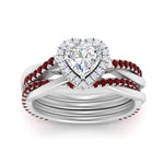 Load image into Gallery viewer, heart-shaped-halo-ruby-infinity-bridal-set-in-white-gold-FD9212HTGRUDR-NL-WG-B2.jpg
