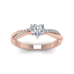 Load image into Gallery viewer, heart-shaped-infinity-twist-diamond-engagement-ring-in-rose-gold-FD8253HTRHAND-NL-RG
