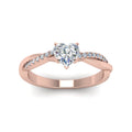 Thumbnail 3 - heart-shaped-infinity-twist-diamond-engagement-ring-in-rose-gold-FD8253HTRHAND-NL-RG