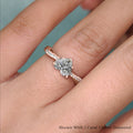 Thumbnail 2 - heart-shaped-infinity-twist-diamond-engagement-ring-in-rose-gold-FD8253HTRHAND-NL-RG
