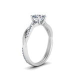 Load image into Gallery viewer, heart-shaped-infinity-twist-diamond-engagement-ring-in-white-gold-FD8253HTRHAND-NL-WG
