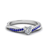 Load image into Gallery viewer, 1.75-carat-heart-shaped-twisted-diamond-ring-with-sapphire-in-white-gold-FD8253-(1)