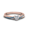 Thumbnail 23 - heart-shaped-infinity-twist-diamond-engagement-ring-with-ice-blue-topaz-in-14K-rose-gold-FD8253HTRGICBLTO-NL-RG