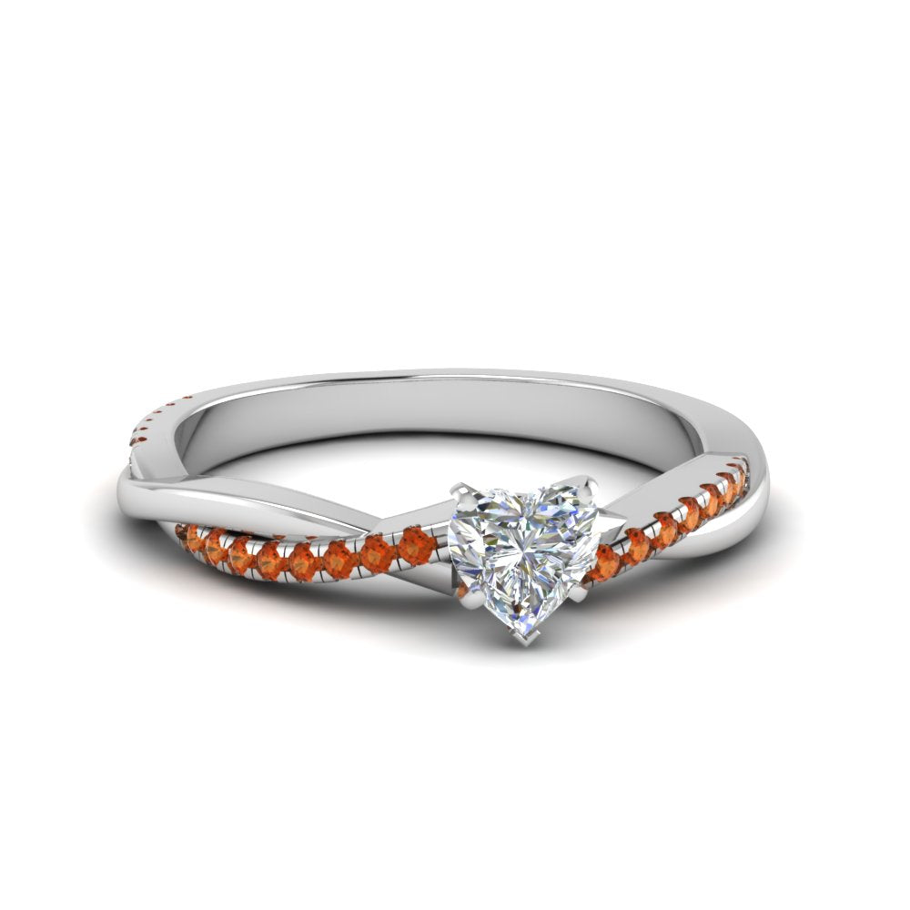 heart-shaped-infinity-twist-diamond-engagement-ring-with-orange-sapphire-in-14K-white-gold-FD8253HTRGSAOR-NL-WG