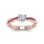 Load image into Gallery viewer, heart-shaped-infinity-twist-diamond-engagement-ring-with-pink-sapphire-in-14K-rose-gold-FD8253HTRGSADRPI-NL-RG
