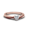 Thumbnail 17 - heart-shaped-infinity-twist-diamond-engagement-ring-with-ruby-in-14K-rose-gold-FD8253HTRGRUDR-NL-RG