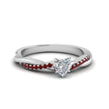 Thumbnail 47 - heart-shaped-infinity-twist-diamond-engagement-ring-with-ruby-in-14K-white-gold-FD8253HTRGRUDR-NL-WG